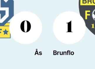 Fabian Björnwall maalintekijänä, kun Brunflo kaatoi Åsin news-14092024-200608