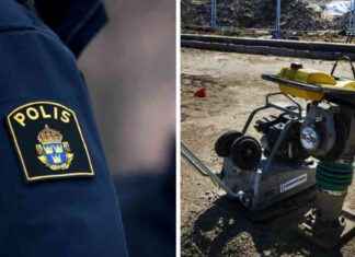 Markvibratorin varastettiin puolen tonnin painoisena Jamtlista news-19102024-105826