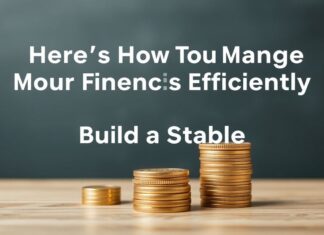 Så Hanterar Du Dina Finanser Efficientlyt och Bygger En Stabil Ekonomisk Framtid Here's the translation to English: "Here's How You Manage Your Finances Efficiently and Build a Stable Financial Future"