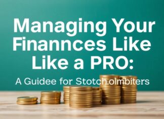 Så Hanterar Du Dina Finanser Som En Proffs: En Guide för Stockholmare Managing Your Finances Like a Pro: A Guide for Stockholmers