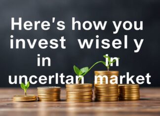 Så investerar du klokt i en osäker marknad Here's the translation: "Here's how you invest wisely in an uncertain market"