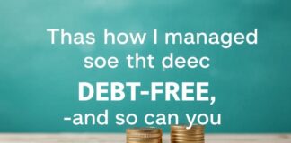 Så lyckades jag bli skuldfri – och du kan också! This is how I managed to become debt-free – and so can you!