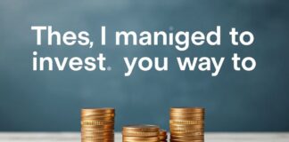 Så lyckades jag investera mitt sätt till finansiell frihet Thus, I managed to invest my way to financial freedom.