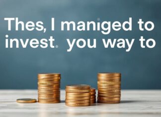 Så lyckades jag investera mitt sätt till finansiell frihet Thus, I managed to invest my way to financial freedom.