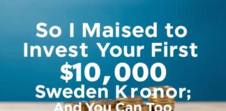 Så Lyckades Jag Med Att Investerade Min Första 10 000 Kronor – Och Du Kan Även! So I Managed to Invest My First 10,000 Swedish Kronor – And You Can Too!