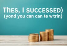 Så lyckades jag (och du kan också) med personlig ekonomi Thus, I succeeded (and you can too) with personal finance.